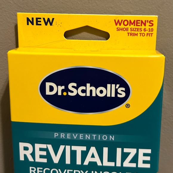 NWT Women’s DR. SCHOLL’S ‘Revitalize’ Recovery Insoles (Trim To Fit: Size 6-10) - Picture 3 of 10